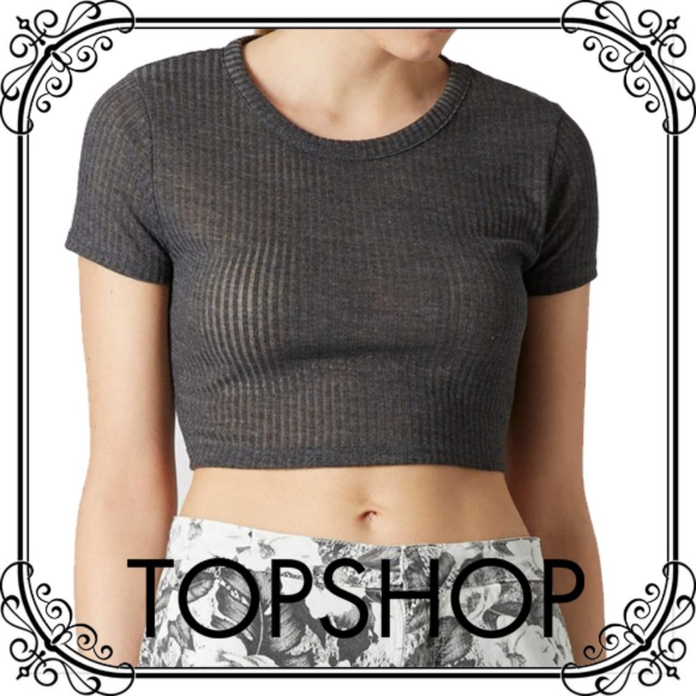 Topshop! Adorable ribbed t-shirt